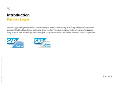 Sap Partners Brand Guidelines