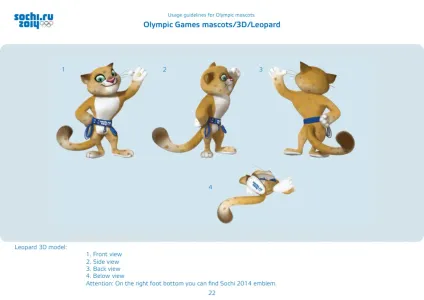 Sochi 2014 Mascot 2012