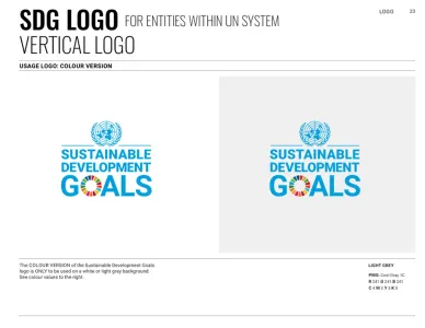 Sustainable Development Goals Brand Guidelines