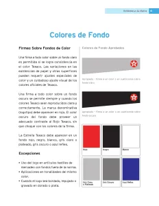 Texaco Brand Guidelines