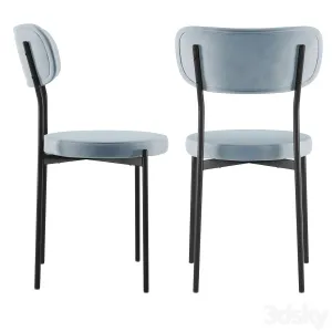 Chair bar stool barbara black legs sg