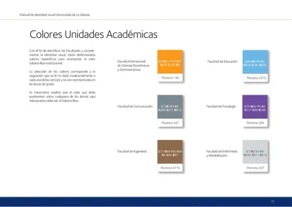 Universidad De La Sabana Brand Guidelines