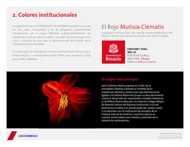 Universidad Del Rosario Brand Guidelines