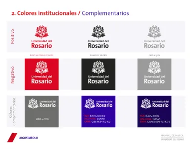Universidad Del Rosario Brand Guidelines