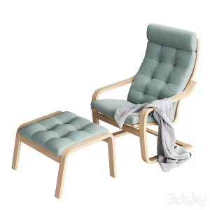 Armchair poang by ikea