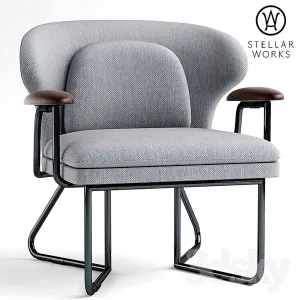 Armchair stellar works chillax lounge chair
