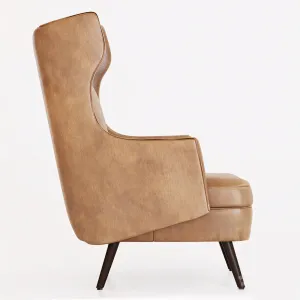 Arteriors budelli wing chair
