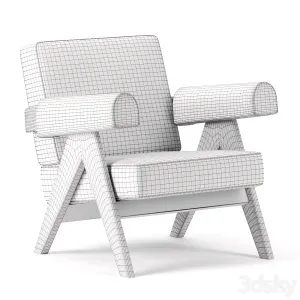 Capitol complex armchair