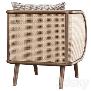 Carry rattan dining chair ik