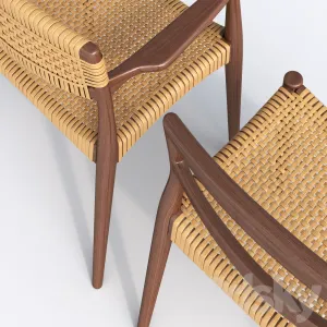 Chair armchair ejner larsen