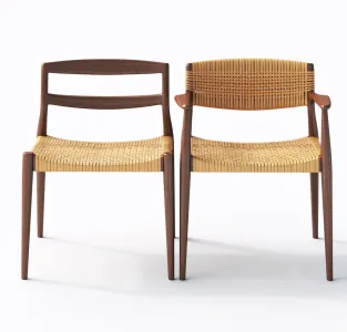 Chair armchair ejner larsen