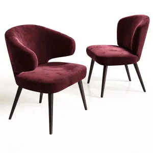 Chairs lounge minotti aston