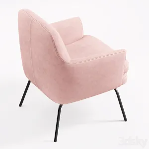 Chloevelvet armchair