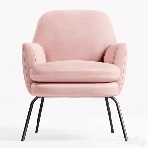 Chloevelvet armchair