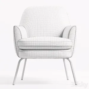 Chloevelvet armchair