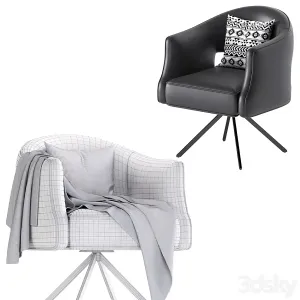 Coco republic terrace desk chair leather