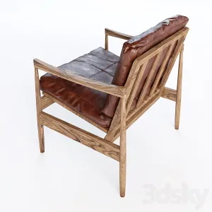 Dan form hermes lounge chair