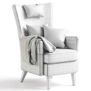 Dark gray armchair omtanksam ikea