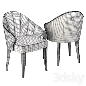 Design chairs with shaped armrests cloves s