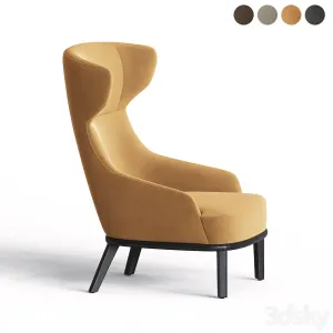 Eve wing back armchair parla design