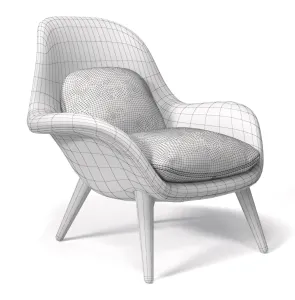 Fredericia swoon armchair