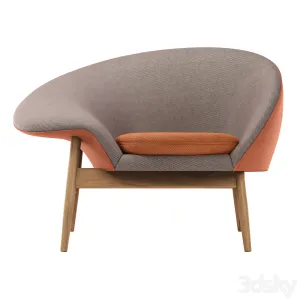 Fried egg lounge chair