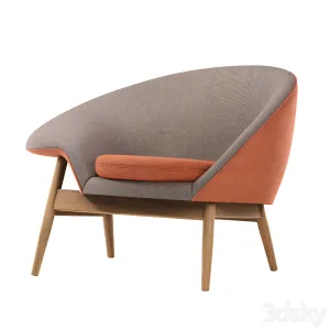 Fried egg lounge chair