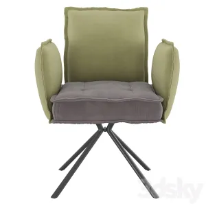 Homary modern upholstered velvet accent chair