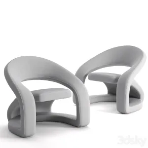 Jaymar cantilevered pop art chair