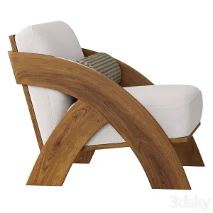 Jecksonoft upholstered wooden chair