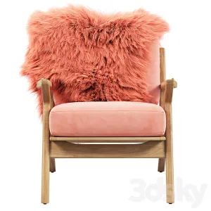 Joybird soto concave arm chair