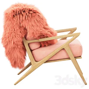 Joybird soto concave arm chair