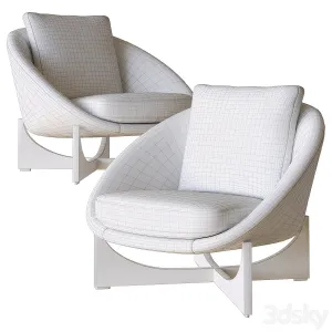 Lido armchair minotti