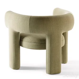 Litho dining armchair