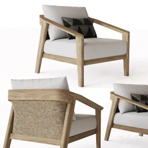 Malta teak lounge chair