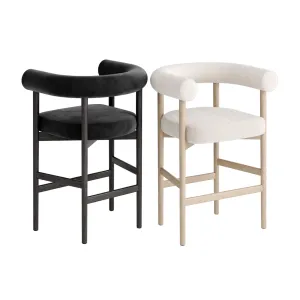 Mazz boucle counter stool by leanne ford