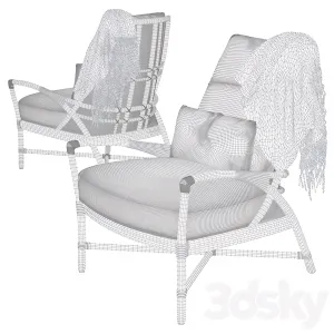 Mcguirefurniture petal lounge chair