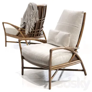 Mcguirefurniture petal lounge chair