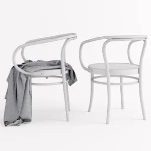 Metal handle chair ea