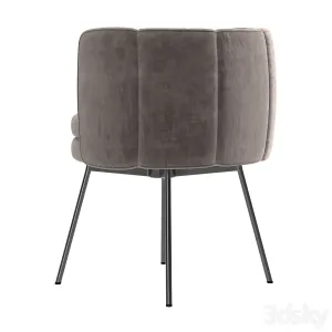 Minotti tori dining chair