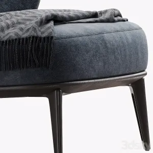 Minottilesliearm chair