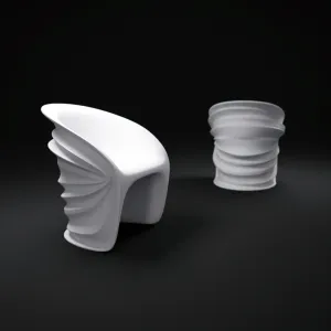 Modesty veiled armchair