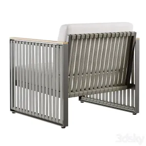 Outdoor garden wicker woven chair