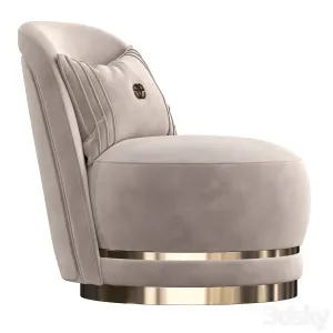 Perla berjer armchair