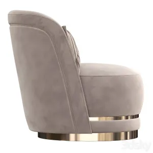 Perla berjer armchair