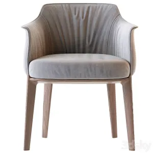 Poltrona frau archibald fabric easy chair
