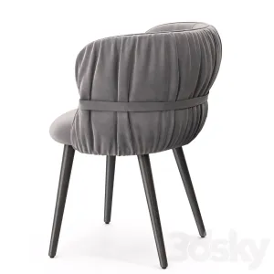 Potocco coulisse armchair