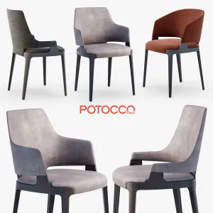 Potocco velis chair armchair tub chair