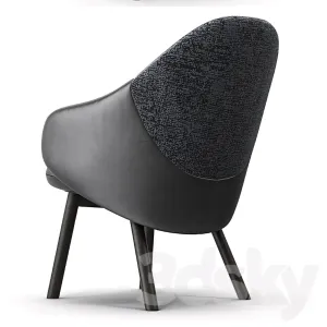 Ton alba lounge armchair