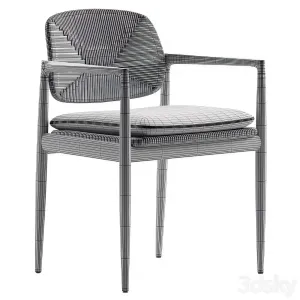 Yoko outdoor chair minotti